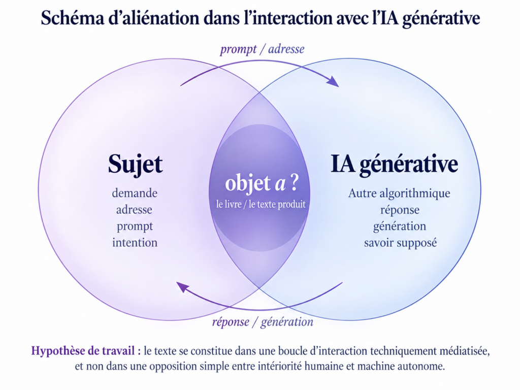 Schéma de l'aliénation d'interaction